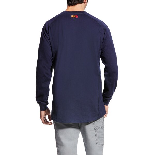 Ariat FR Air Crew T-Shirt in Navy
